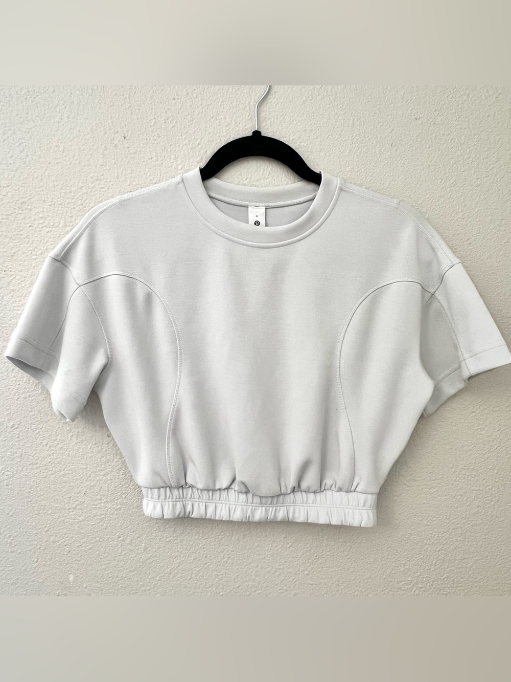 Lululemon Softstreme Gathered T-Shirt White size 0